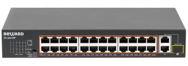 Новинка от Beward - PoE коммутатор на 24 порта ST-2421HP Новинка от Beward - PoE коммутатор на 24 порта ST-2421HP