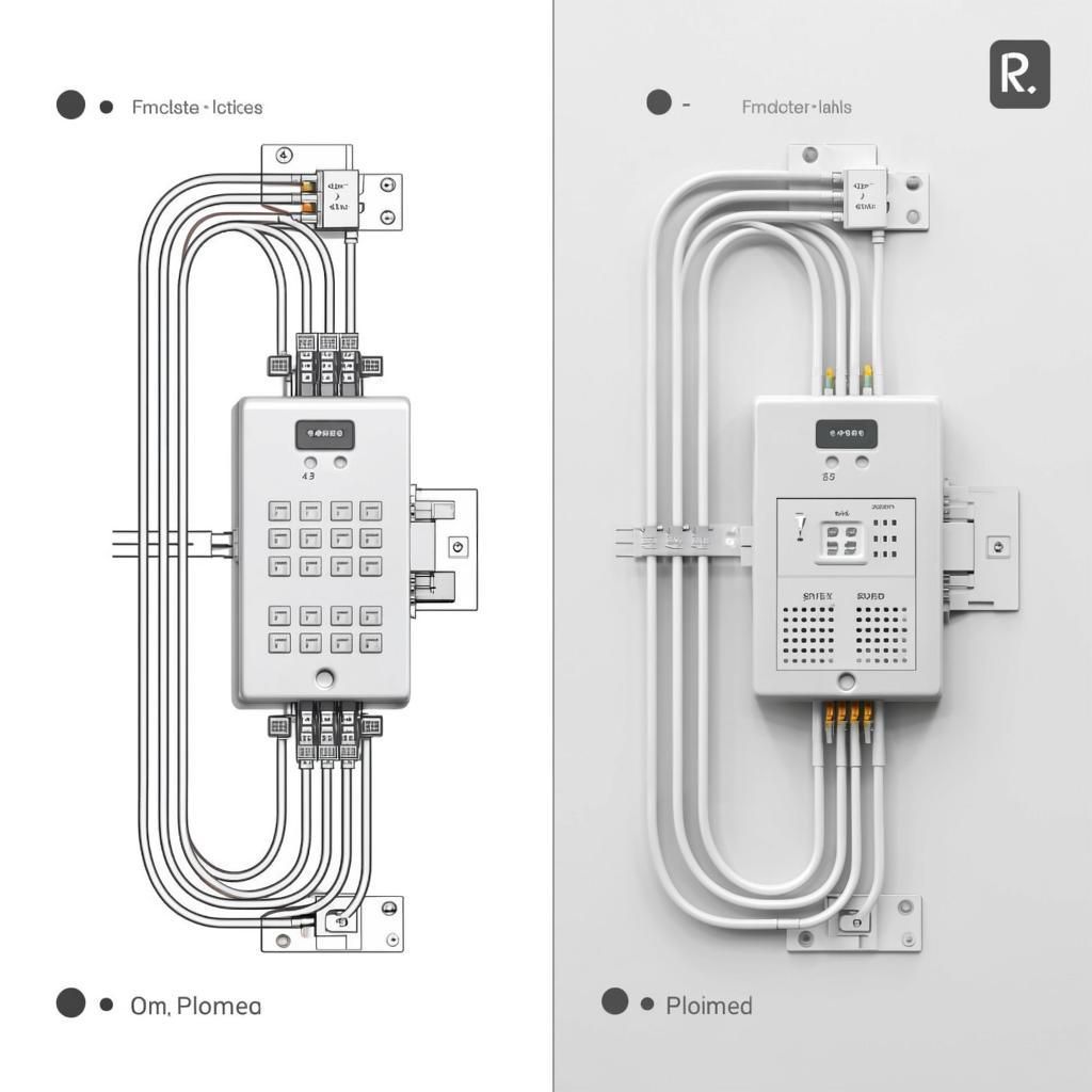 Технические схемы подключения популярных видеодомофонов