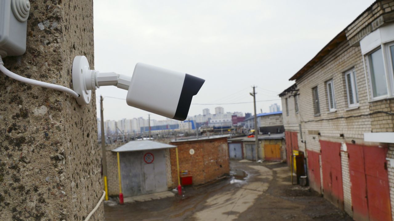 Организация видеонаблюдения IFlow в гаражах кооператива