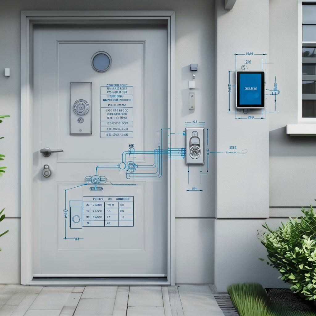 Расчёт кабеля и питания для видеодомофона: таблицы и шаблоны