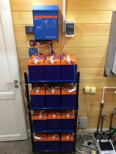 Использование аккумуляторов Accura для резервного питания дома