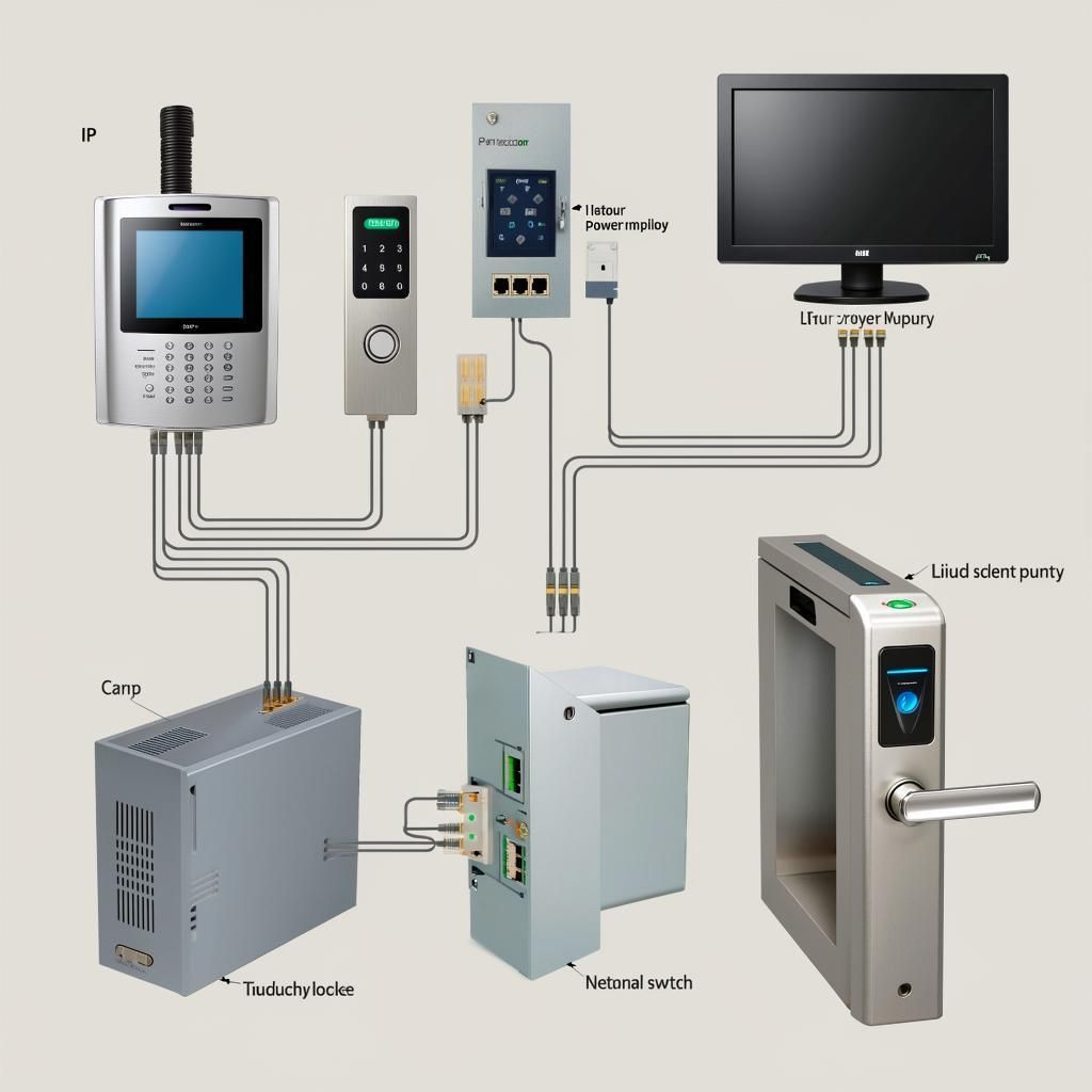 Типовые схемы дверных телефонов и видеодомофонов