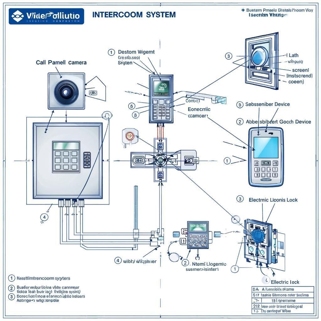 Топ‑10 схем и примеров монтажей домофонов с фото и чертежами