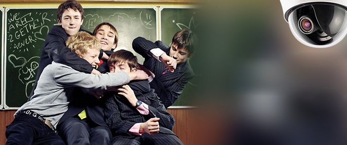 Камеры видеонаблюдения Trassir для школ и учебных заведений