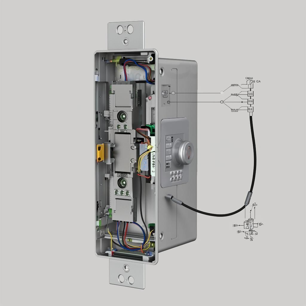 Как подключить электронный замок к домофону ZKTeco