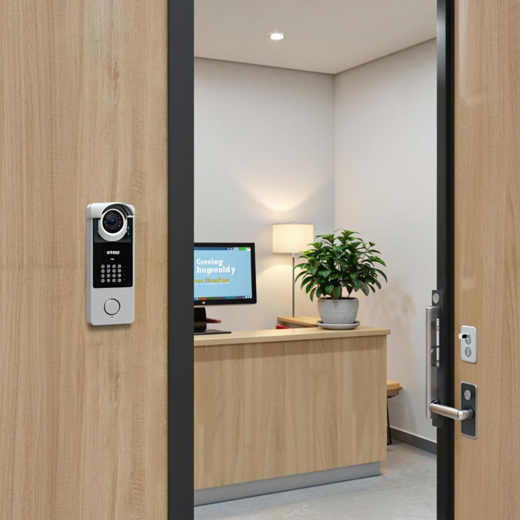 Видеодомофоны для частного бизнеса: магазин, кафе, офис